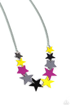 Load image into Gallery viewer, Starstruck Season Black Necklace