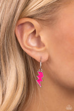 Load image into Gallery viewer, Lightning Limit Pink Earrings
