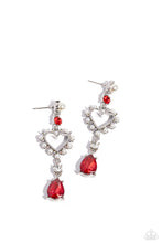 Load image into Gallery viewer, Lovers Lure Red Earrings