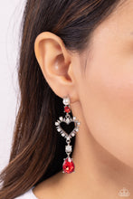 Load image into Gallery viewer, Lovers Lure Red Earrings