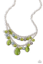 Load image into Gallery viewer, Dewy Disposition Green Necklace