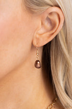 Load image into Gallery viewer, Sophisticated Squared Brown Necklace