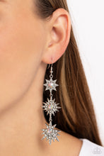 Load image into Gallery viewer, Stellar Series White Earrings