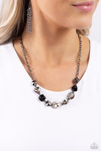 Load image into Gallery viewer, Emphatic Edge Black Necklace