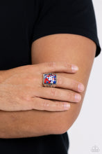 Load image into Gallery viewer, Startling Stones Red Men’s Ring