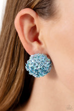 Load image into Gallery viewer, Corsage Character Blue Post Earrings