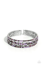 Load image into Gallery viewer, Endless Energy Purple Coil Bracelet