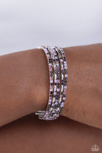 Load image into Gallery viewer, Endless Energy Purple Coil Bracelet
