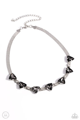 Strands of Sass Silver Choker
