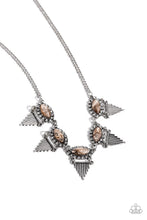 Load image into Gallery viewer, Scintillating Shimmer Brown Necklace