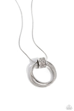 Load image into Gallery viewer, In the Swing of RINGS White Necklace