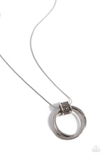 Load image into Gallery viewer, In the Swing of RINGS Silver Necklace