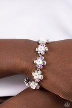 Load image into Gallery viewer, Floral Frenzy White Bracelet
