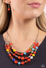 Load image into Gallery viewer, Summer Scope Red Necklace