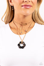 Load image into Gallery viewer, Tied Triumph Black Necklace