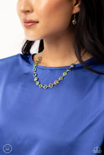 Load image into Gallery viewer, Abstract Admirer Green Necklace