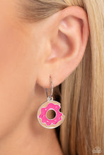 Load image into Gallery viewer, Donut Delivery Pink Earrings