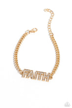 Load image into Gallery viewer, Faithful Finish Gold Bracelet