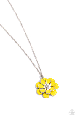 Beyond Blooming Yellow Necklace