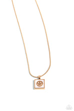 Load image into Gallery viewer, Smiley Season Gold Necklace