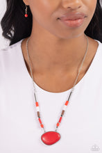 Load image into Gallery viewer, Seize the Sahara Red Necklace