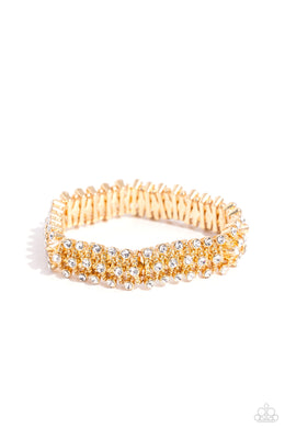 Corporate Confidence Gold Bracelet