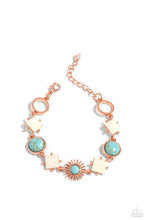 Load image into Gallery viewer, Sunburst Splendor Copper Bracelet