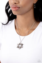 Load image into Gallery viewer, Enigmatic Edge Silver Necklace