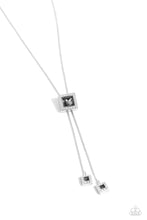 Load image into Gallery viewer, I Solemnly SQUARE Silver Necklace