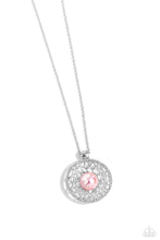 Load image into Gallery viewer, Wall Street Web Pink Necklace