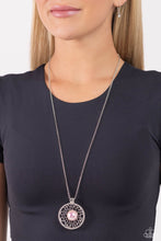 Load image into Gallery viewer, Wall Street Web Pink Necklace