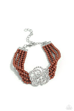 Load image into Gallery viewer, Regal Rose Brown Bracelet