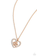 Load image into Gallery viewer, PET in Motion Rose Gold Necklace