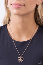 Load image into Gallery viewer, PET in Motion Rose Gold Necklace