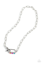 Load image into Gallery viewer, Dont Want to Miss a STRING Silver Necklace