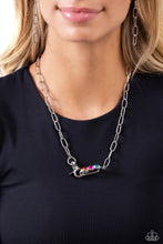 Load image into Gallery viewer, Dont Want to Miss a STRING Silver Necklace