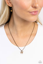 Load image into Gallery viewer, High-Flying Hangout Brass Necklace