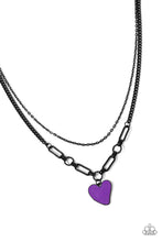 Load image into Gallery viewer, Carefree Confidence Purple Necklace