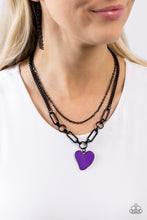 Load image into Gallery viewer, Carefree Confidence Purple Necklace