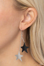 Load image into Gallery viewer, Stellar STAGGER Black Earrings