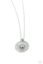 Load image into Gallery viewer, Wall Street Web Silver Necklace