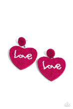 Load image into Gallery viewer, Sweet Seeds Pink Seed Bead Earrings
