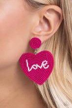 Load image into Gallery viewer, Sweet Seeds Pink Seed Bead Earrings