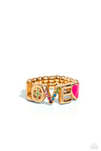 Load image into Gallery viewer, Unlimited Love Gold Skinny Band Ring