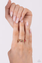 Load image into Gallery viewer, Unlimited Love Gold Skinny Band Ring