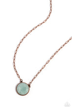 Load image into Gallery viewer, Suspended Stone Copper Necklace