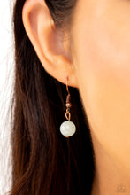 Load image into Gallery viewer, Suspended Stone Copper Necklace