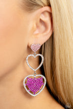 Load image into Gallery viewer, Couples Celebration Pink Earrings