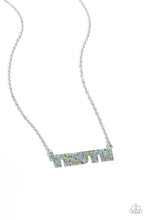 Load image into Gallery viewer, Truth Trinket Blue Necklace