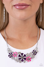 Load image into Gallery viewer, Blooming Practice Purple Necklace